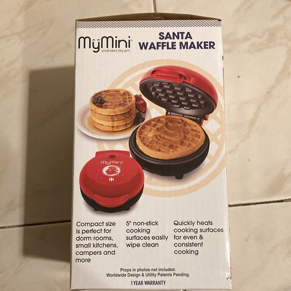 Set of MyMini holiday waffle makers - Picture 5 of 9